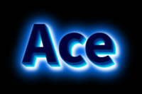 Ace Texteffekt