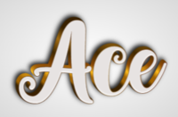 Ace Tekst effect