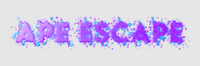 Ape Escape Efeito do texto