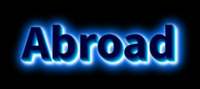 Abroad Text effect