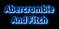 Abercrombie And Fitch Tekst effect