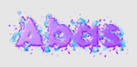 Abas Text effect