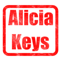 Alicia Keys Efeito do texto