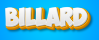 Billard Texteffekt