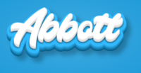Abbott Texteffekt