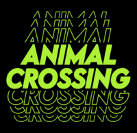 Animal Crossing Effet de texte