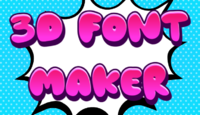3d Font Maker テキスト効果