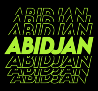 Abidjan Efekt tekstowy