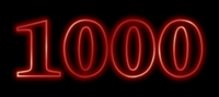 1000 Efeito do texto