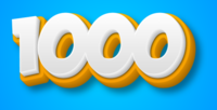 1000 Efekt tekstowy