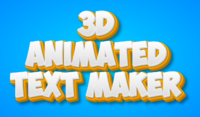 3d Animated Text Maker Efecto de texto