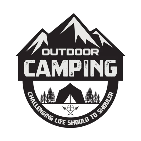 Outdoor Camping Logo Design Template