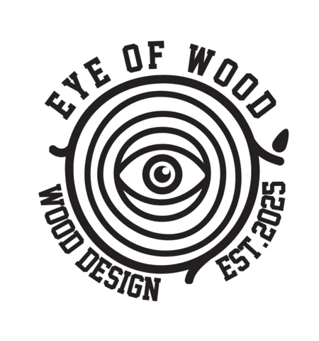 Eye Of Wood Logo Design Template