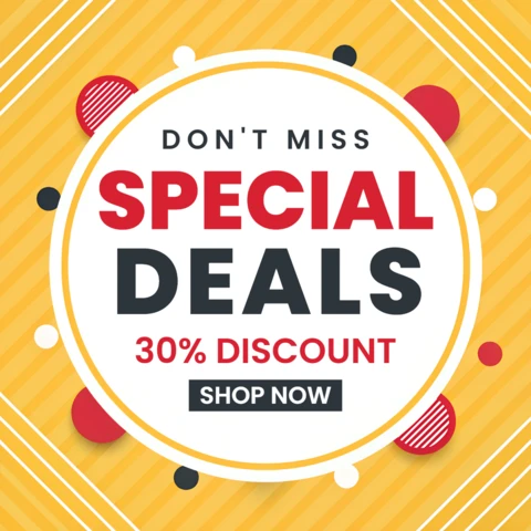 Modern Sale Announcement Template with Bold Typography for Promotional Flyers