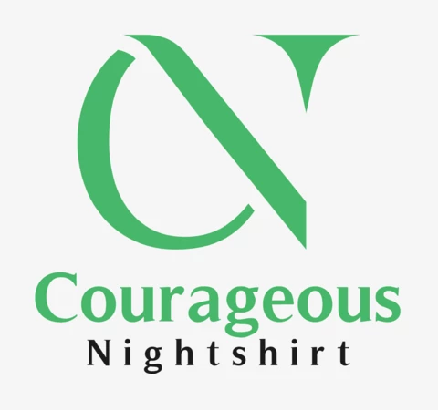 Modello di design del logo Courageous