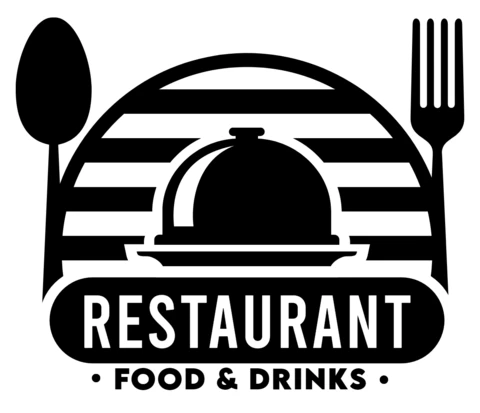 Food and Drinks Restaurant Logo Design Template