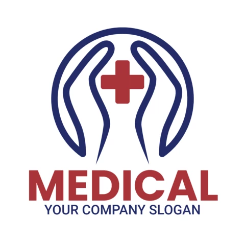 Modèle de logo pour les soins médicaux