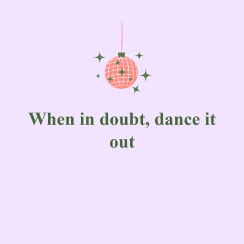 Fun and Motivational Dance Quote Instagram Post Design Template
