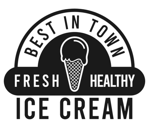 Ice Cream Logo Design Template