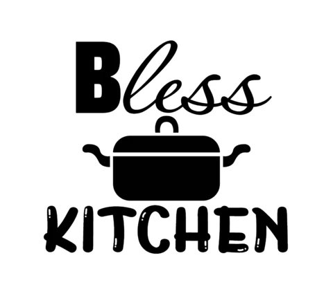 Bless Kitchen T-Shirt Design Template