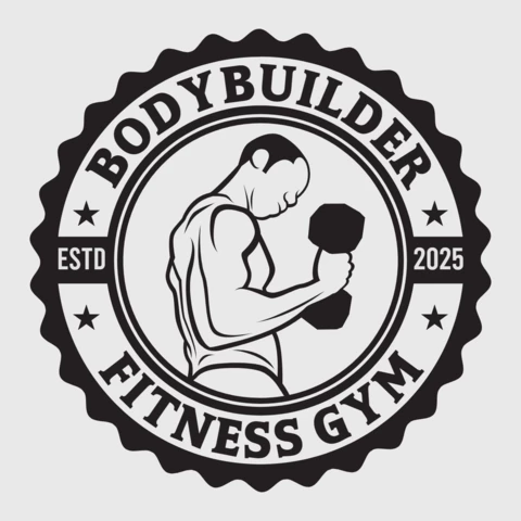Plantilla de diseño de logotipo de gimnasio y fitness