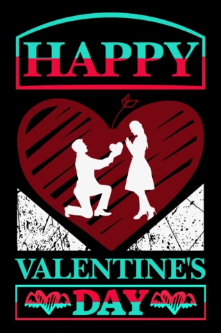 Vintage Valentine’s Day Design Template for Romantic Celebrations