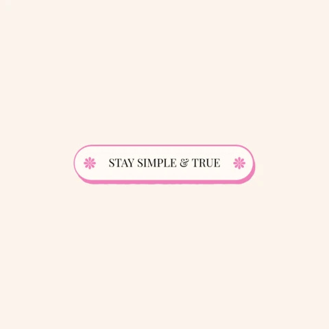 Stay True Reminder Instagram Post Design Template
