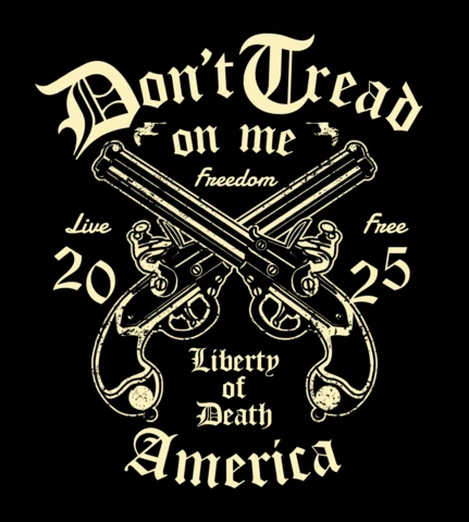 Modèle de conception de t-shirt Liberty of Death