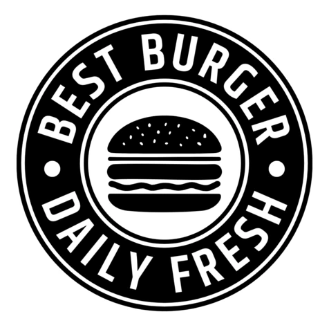 Burger Shop Logo Design Template