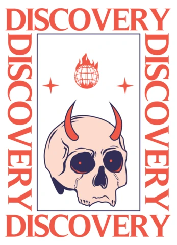 Skull Design Template for Edgy Merchandise and Apparel