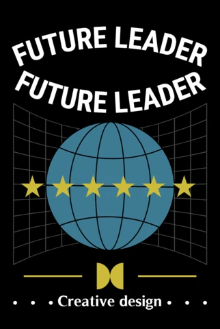 Future Leader Design Template for Motivational Posters