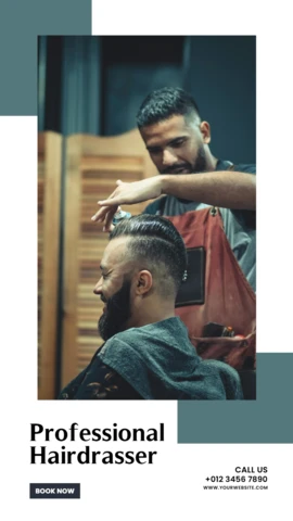 Eye-Catching Spa Center Promotional Instagram Story Post Design Template