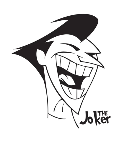 The Vintage Joker T-shirt Design Template