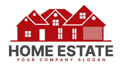 Modèle de logo pour une société immobilière