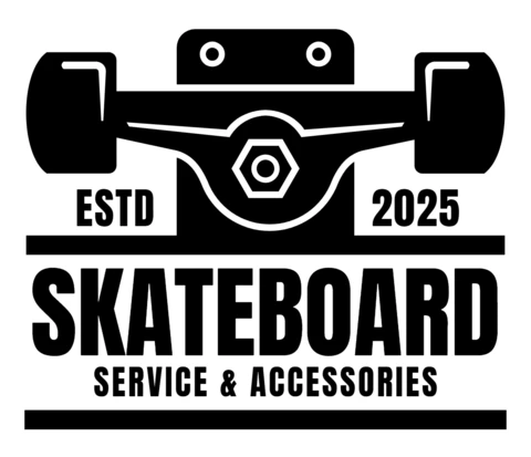 Skateboard Service Logo Design Template