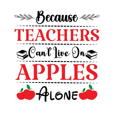 Teachers Day T-Shirt Design Template