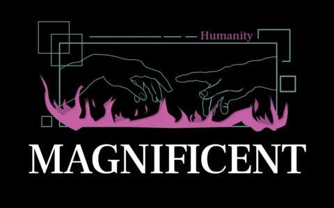 Magnificent Hands Design Template for Artistic Merchandise