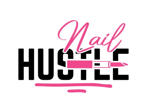 Szablon koszulki do makijażu Nail Hustle