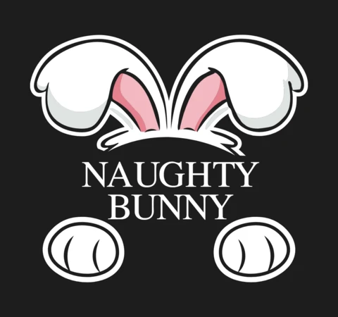 Modèle de t-shirt lapin coquin