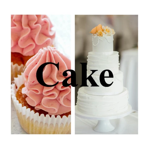 Plantilla de diseño para publicación en redes sociales de venta de pasteles