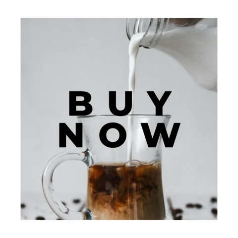 Capuccino comprar ahora social media post plantilla de diseño