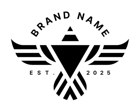 Flying Eagle Logo Design Template