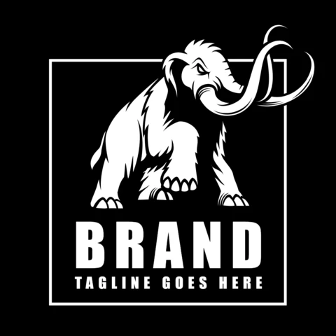 Mammoth Logo Design Template