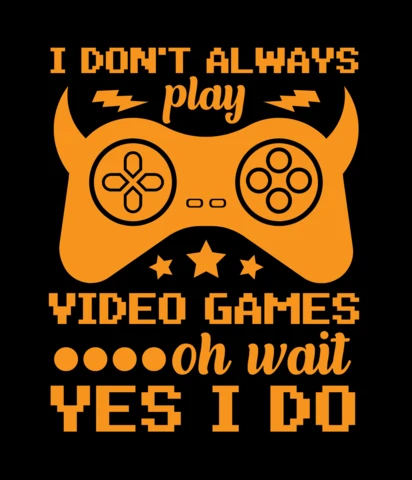 Plantilla de diseño de camiseta para mando de videojuegos