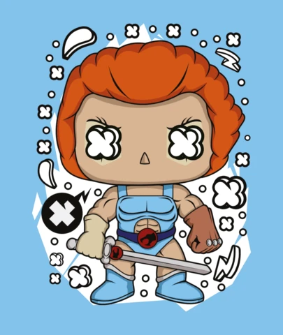 Thundercats Cosmocats Pop Culture T-Shirt Design Template