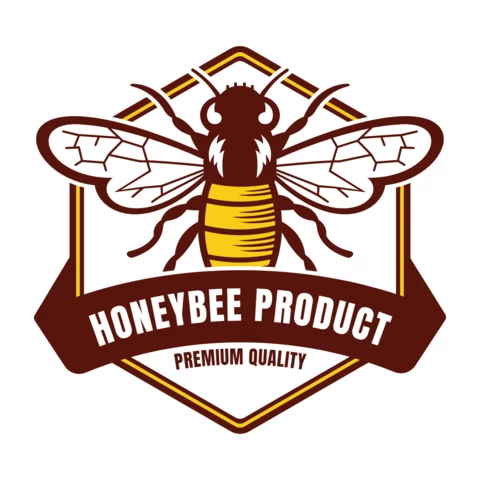 Honeybee Product Logo Design