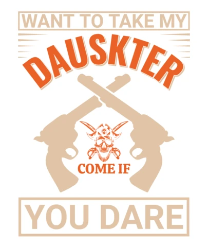 Modèle de conception graphique de style western vintage avec armes à feu et crâne