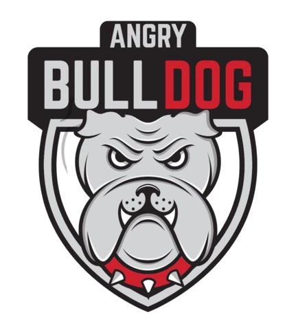 Angry Dog Logo Design Template
