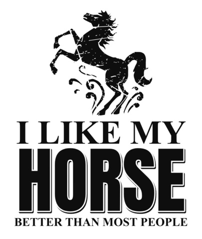 Vintage Typography Horse Design Template for Equestrian Lovers