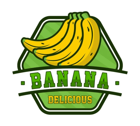 Delicious Banana Logo Design Template